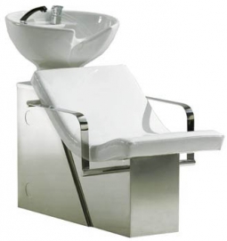 Godiva Shampoo Wash Unit with Inox Armrests