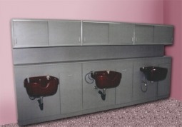 Upper Sliding Door Cabinets