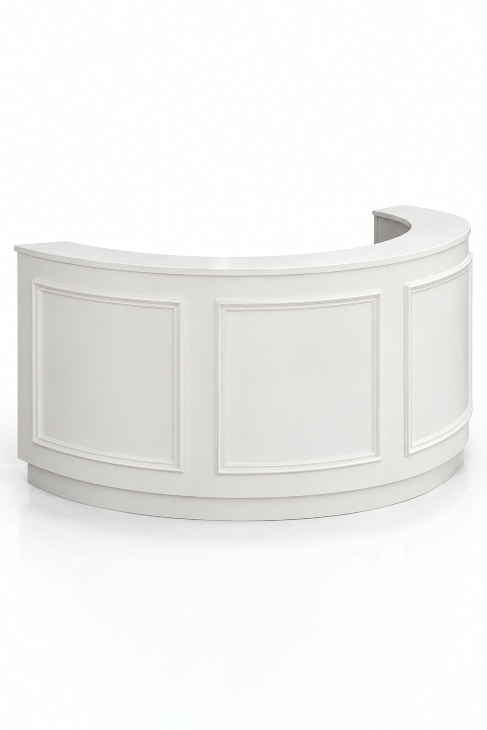 Curved Front Reception Desk