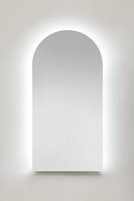 MILA 24 x 48 Arched Mirror - LED Halo