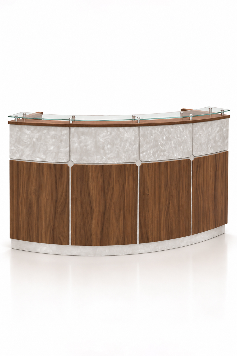 Tangier Metal Reception Desk 96