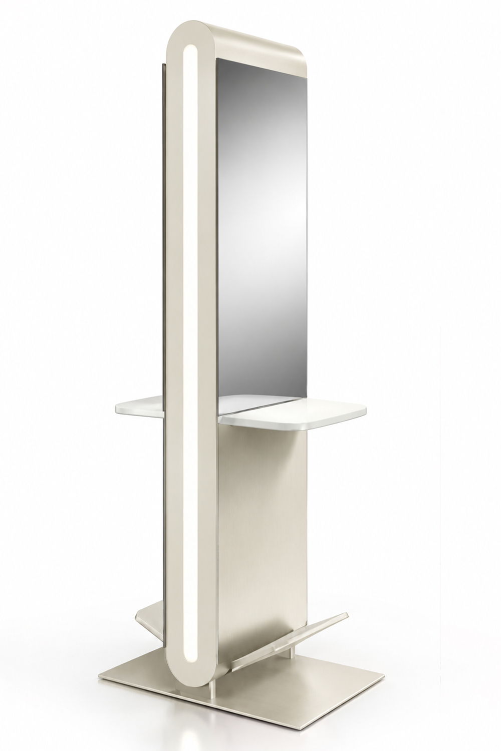 Techno island mirror
