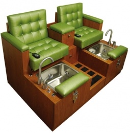 In-Stock Monticello Loveseat Pedicure