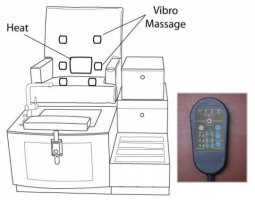 Seat Vibro Massage for 5 Seats