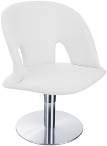 VICKY Salon Chair Hydraulic/ Steel Disc Base
