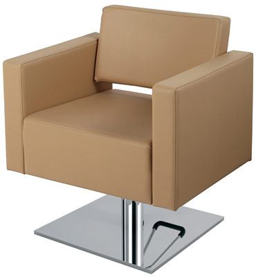 Square Styling Chair with Square Base