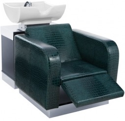 PASHA VIBRO-MASSAGE Backwash Unit with White Basin