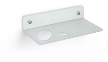 MULTIPLANO 30 Mulit purpose shelf White Altuglass